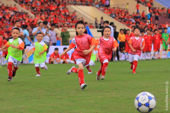 열심히 추구교실에 참여 중인 아이들의 모습