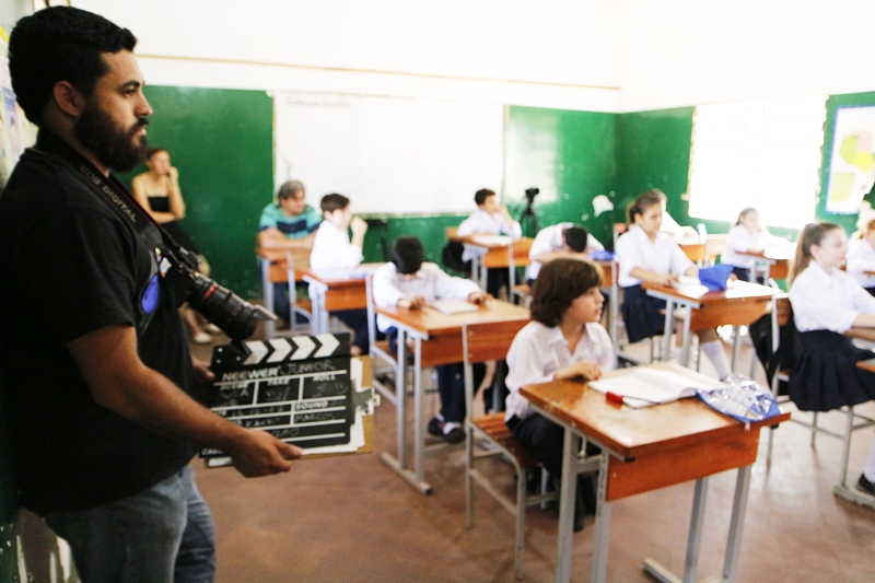 드라마 촬영 현장 모습