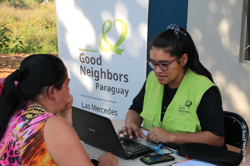 수요조사 진행 모습