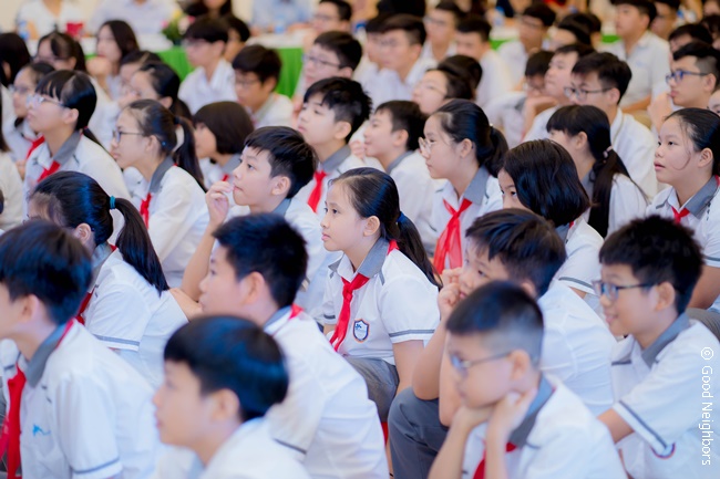 개소식 진행에 참여한 아이들의 모습