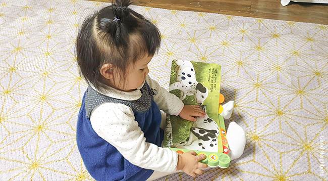 학대피해아동지원 캠페인 민지의 지원 후 웃고있는 모습