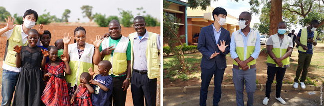 말라위 노성채 PM의 해외봉사모습